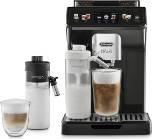 DeLonghi Ecam450.55.G Macchina Caffè Automatica Con Macinatore Integrato Colore Grigio Scuro Eletta Explore - Ecam450.55.G