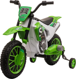 dechome 165v90gn Moto Da Cross Elettrica Per Bambini Da 3-5 Anni Colore Verde - 165v90gn