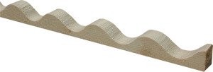 brugel L0187600 Profilo In Legno Ondulato Cm 200 - L0187600