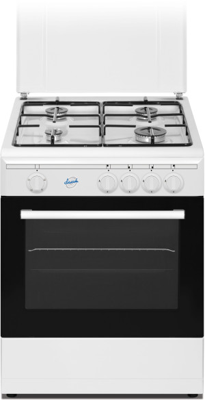 ducati Sd664wge Cucina A Gas 4 Fuochi Forno A Gas Con Grill Larghezza X Profondità 60x60 Cm Classe Energetica A Colore Bianco - Sd664wge