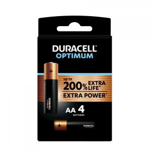 Duracell 39176 Batterie Monouso Formato Aa B4 X16 1.5v Confezione Da 4 - 39176