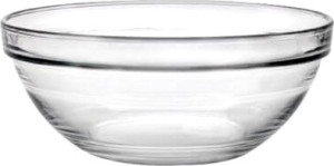 duralex 2028af06c1111 Ciotola Insalatiera Tonda Diametro 230 Mm Vetro Trasparente - 2028af06c1111