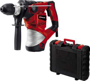 einhell 4258478 Trapano Martello Perforatore Tassellatore Potenza 1600 Watt Giri/min 800 Colpi/min 13.900 + Valigetta - Th-Rh 1600 - 4258478