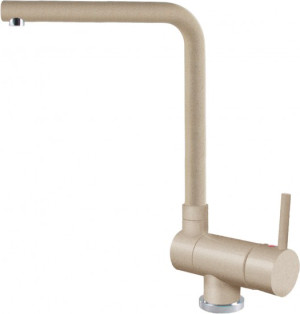 elleci Mgkdan51 Miscelatore Cucina Rubinetto Monocomando Lavello Finitura Granitek Colore Avena G51 - Mgkdan51 Danubio