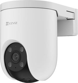 ezviz Csh8c-2k-Poe H8c Poe 2k - Telecamera Motorizzata Da Esterno Con Sensore Pir, Color Night Vision, Human Detection, Audio Bidirezionale E