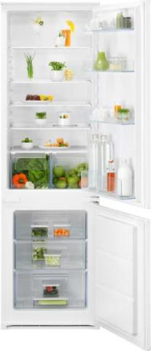 Electrolux Kns5le18s Frigorifero Da Incasso Combinato Capacità 271 Litri Classe E Low Frost Serie 500 Coldsense - Kns5le18s