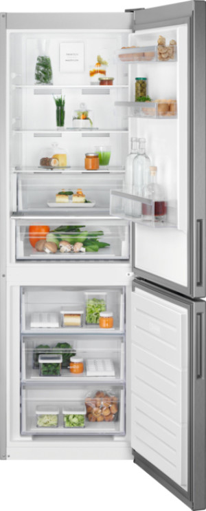 Electrolux Lnt6me32u2 Frigorifero Combinato Capacità 330 Litri Classe Energetica E Raffreddamento No Frost Colore Inox - Lnt6me32u2