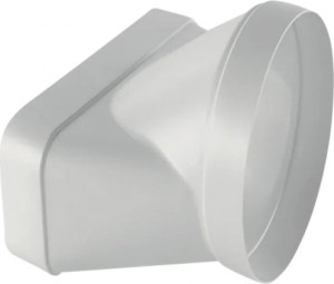 elica Kit0121008 Raccordo Orizzontale Rettangolare / Circolare Per Piano Aspirante Nikolatesla - Kit0121008