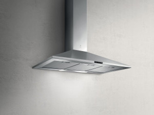 elica Prf0004022a Cappa Cucina Aspirante A Parete Larghezza 90 Cm Profondità 45 Cm Colore Acciaio - Prf0004022a Missy Ix/a/90