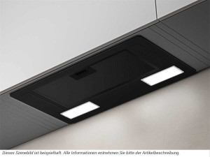 elica Prf0166822  Cappa Cucina Aspirante Da Incasso Sottopensile Larghezza 52 Cm Colore Nero - Prf0166822 era C Bl/a/52