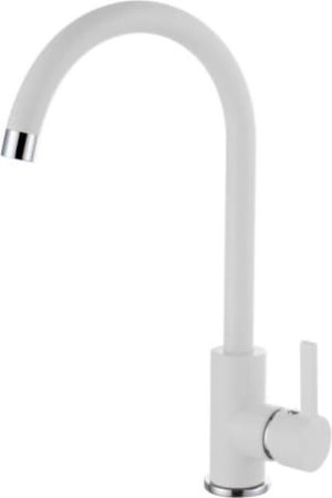 elleci Mgkc0168 Rubinetto Cucina Miscelatore Monocomando Colore Bianco 01 - Mgkc0168