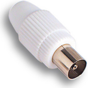 fanton 32000 Fme 32.000 Spina Coassiale Dritta Per Tv Pezzi 10 - 32000