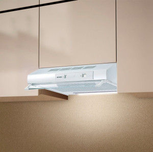 faber 300.0557.487 Cappa Cucina Aspirante Sottopensile Incasso Larghezza 60 Cm Colore Bianco - 300.0557.487 - Tch04 Wh16a 741