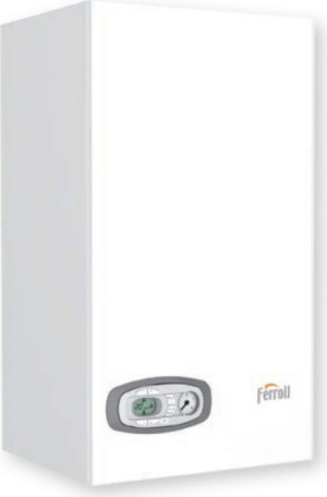 ferroli 0dcc4ywa Caldaia A Camera Aperta Murale A Gas Metano 24 Kw A Tiraggio Naturale Per Riscaldamento E Acqua Calda Sanitaria - 0dcc4ywa Divatech D