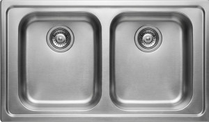 Franke 101.0356.666 Lavello Cucina 2 Vasche Da Incasso Larghezza 86 Cm Materiale Acciaio Inox Satinato Serie Smart Srx 620-86 - 101.0356.666