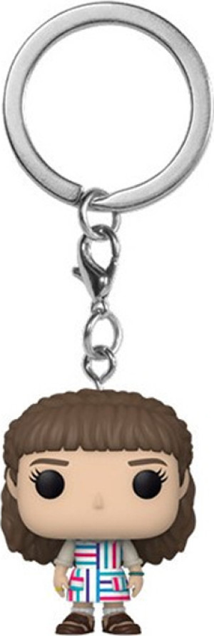 funko 62382 Pop! Keychain: Stranger Things Eleven Undici Mini Figura In Vinile Da Collezione Novità Portachiavi Riempitivi Per Calze Tv Fans - 62382