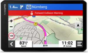 Garmin 010-02728-15 Campercam Navigatore Fisso Per Camper Dash Cam Integrata Display 7" Tft Touch Screen Mappa Full Europa 46 Paesi Colore Nero -