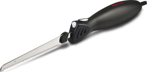 Girmi Ct10 Coltello Elettrico Con 2 Lame Inox Potenza 45 Watt Funzione Pulse Protezione Dita Colore Nero - 161884 Ct10