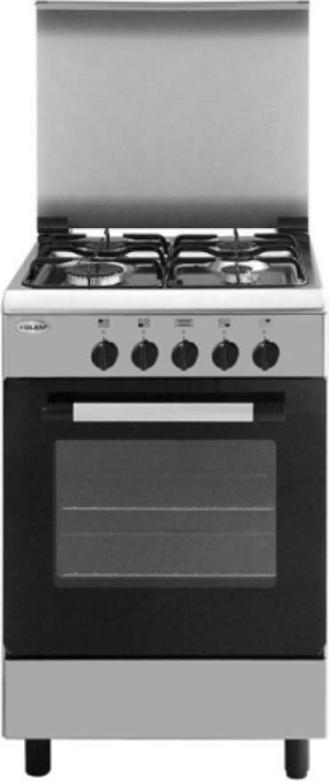 glem gas Ae55ai Cucina A Gas 4 Fuochi Forno A Gas Con Grill Larghezza X Profondità 53x50 Cm Con Coperchio Colore Cucina Inox - Ae55ai Linea Alpha