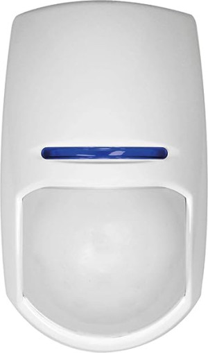 hikvision 302401119 Sensore Rilevamento Wireless Pir 12x12 Metri 85 Gradi Immunità Agli Animali Domestici Fino A 24 Kg - 302401119