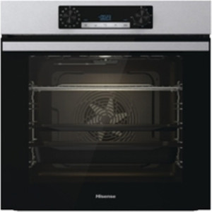 Hisense Bsa65211cx Forno Elettrico Da Incasso Ventilato Multifunzione Con Grill Cottura A Vapore 77 Litri 60 Cm Classe A Colore Acciaio E Nero -