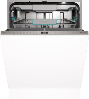 Hisense Hv663a65 Lavastoviglie Da Incasso 16 Coperti Classe A Incassata A Scomparsa Totale 60 Cm Acqua Stop - Hv663a65