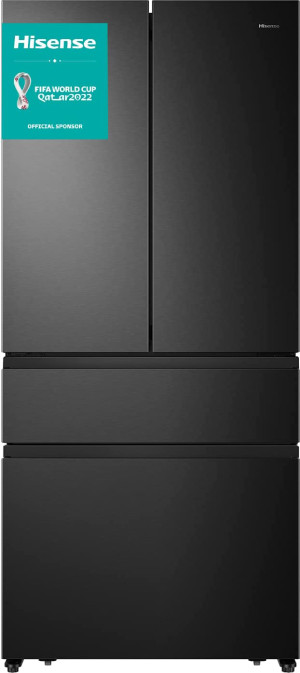 Hisense Rf540n4sbf2 Frigorifero Americano No Frost Side By Side 421 Litri Classe E Inverter Colore Nero - Rf540n4sbf2