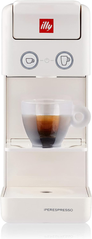 illy 60477 Macchina Caffé Espresso A Capsule Colore Bianco Iperespresso Y3.3