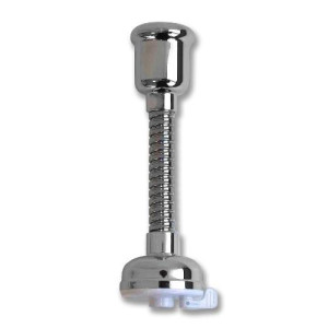idro bric B0082 Rompigetto Pk Manicotto Con Aeratore Doccia Gomma E Metallo Cromo Lucido - B0082