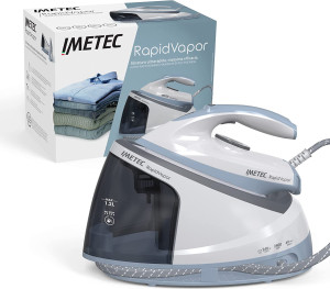 Imetec Ime9033 Ferro Da Stiro Con Caldaia A Vapore Potenza 2400 Watt Piastra In Ceramica - Ime9033 Rapid Vapor