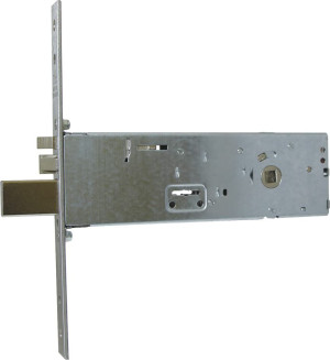 iseo 961910902 Serratura Elettrica Doppia Mappa Per Serramenti In Alluminio Elettroserratura Da Infilare 22 Mm Per Fascia 4 Mandate Con Scrocco