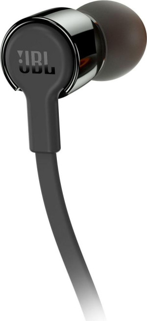 JBL T210blk Auricolari Cuffie Con Microfono E Tasto Di Risposta Cuffiette Stereo Mp3 Colore Nero - T210