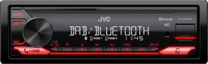 JVC Kd-X282dbt Autoradio 1 Din Dab Mp3 Usb Bluetooth Media Receiver - Kd-X282dbt