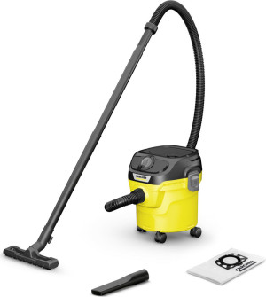 karcher 1.628-401.0 Bidone Aspiratutto Senza Sacco Solidi E Liquidi Capacità 12 Litri Potenza 1000 Watt - 1.628-401.0 Kwd 1