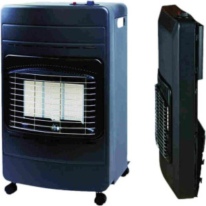 kasart Po-E01 Stufa A Gas Per Bombola Gpl Infrarossi Portatile Pieghevole Potenza 4.2 Kw Rigel Colore Grigio - Po-E01
