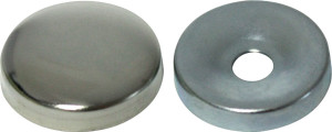 koncreto 308561 Borchia Coprivite Conica Mm 12 Pezzi 8 Ottone Nichelato - 308561