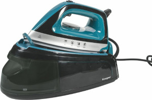 kooper 5902530 Skyfall Vapor Ferro Da Stiro A Caldaia Ricarica Continua Potenza 2400 Watt Colore Ottanio - 5902530