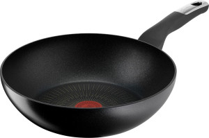 lagostina 010271041828 Wok Padella Antiaderente Induzione In Alluminio 28 Cm Colore Nero Unlimited