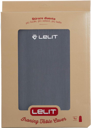 lelit Pa701 Telo Copriasse Per Asse Da Stiro Copertura In Cotone E Feltro 123×48 Cm Con Elastico Compatibile Con Pa060/pa160 - Pa701