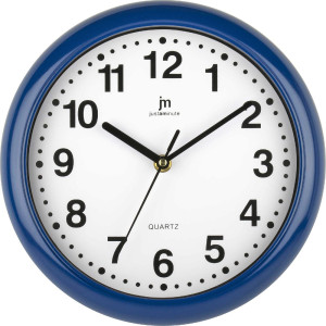 lowell 00710a Orologio Da Parete Ø 25 Cm Movimento Continuo Colore Blu - 00710-A