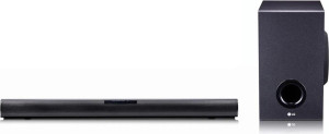 LG Sqc1.Deusllk Soundbar 2.1 Canali Potenza 160 Watt Dolby Digital Con Subwoofer Wireless Colore Nero - Sqc1.Deusllk