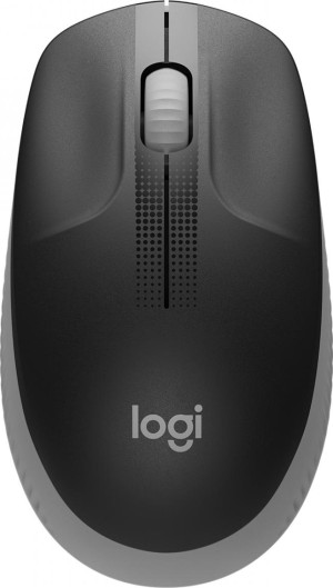Logitech M190 Mid Grey Mouse Ambidestro Rf Wireless Ottico 1000 Dpi - M190 Mid Grey