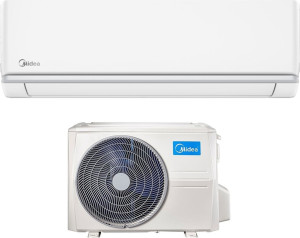 midea Msagsau09 + Mox102 Climatizzatore 9000 Btu Inverter Monosplit Condizionatore Con Pompa Di Calore Classe A++/a+ R32 (Unità Interna + Unità