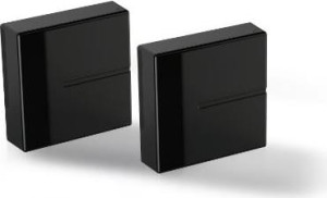 Meliconi 480524 Outlet - Canalina Passacavi Coprifilo Tv Componibile 20x20 Cm Colore Nero - 480524 - Ghost Cubes Cover