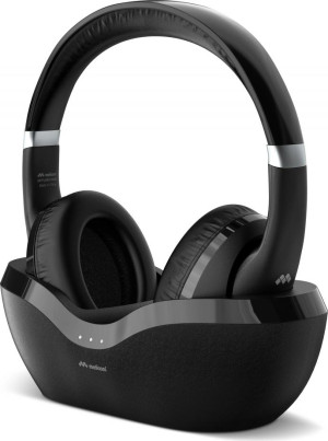 Meliconi 497338 Cuffie Tv Bluetooth A Padiglione Con Cancellazione Del Rumore Colore Nero - 497338