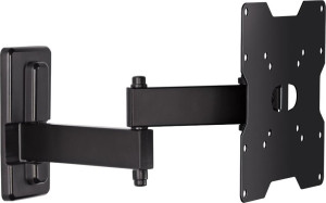 Meliconi Edr200 / Cme Supporto Tv Braccio A Muro Per Televisori Da 26" A 40" Peso Max 17 Kg Vesa 75x75 100x100 200x100 200x200 Mm Colore Nero - Edr200