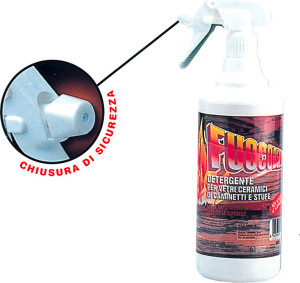 nbrand 44110 Pulivetro Per Stufe E Camini Fuocobello 750ml Pezzi 12 - 44110