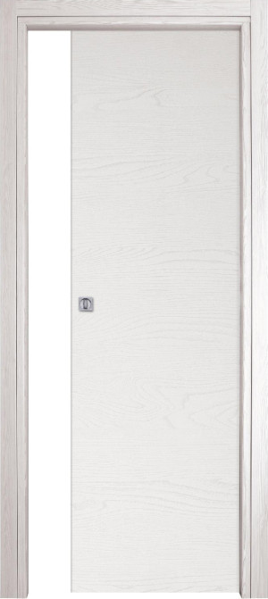 nbrand Ka02i2sa001frb Porta Scorrevole 210x70 Cm In Mdf Colore Frassino / Bianco - Ka02i2sa001frb