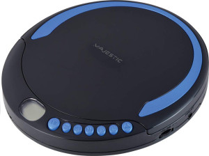 Majestic Dm1550mp3 Lettore Cd Portatile Mp3 Display Lcd Funzione Antishock Colore Nero / Blu - Dm-1550 Mp3 - 109550