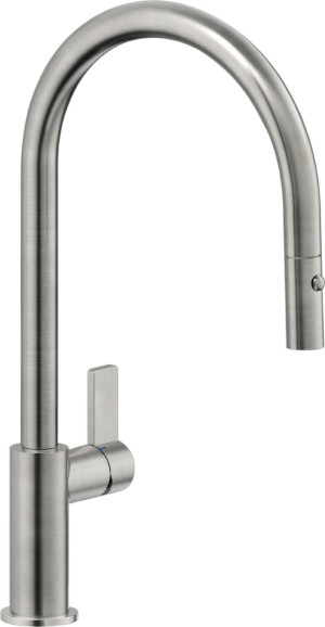 nobili Fl96137ip Miscelatore Cucina Con Doccetta Estraibile Monocomando Con Finitura Inox 316l - Fl96137ip
